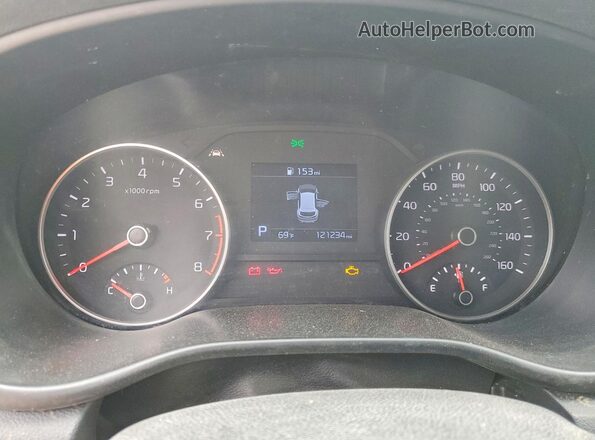 KNDPM3AC7N7992083 2022 KIA SPORTAGE Синий Вид щитка приборов