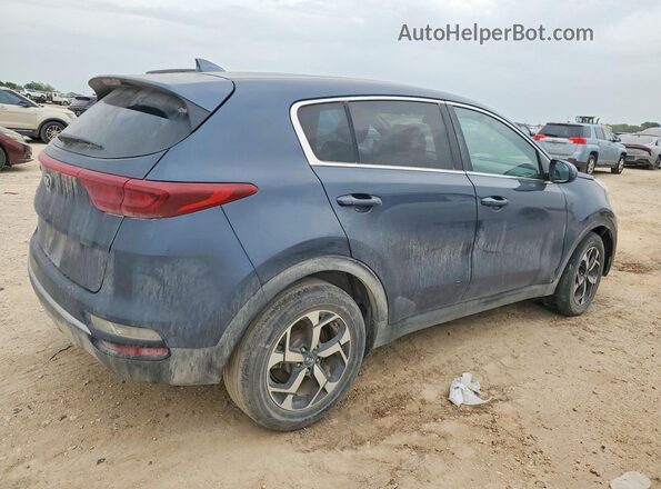 KNDPM3AC7N7992083 2022 KIA SPORTAGE Синий Задняя правая четверть