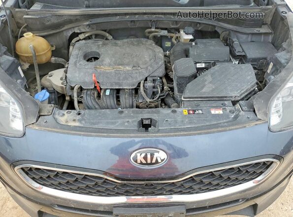 KNDPM3AC7N7992083 2022 KIA SPORTAGE Синий Вид задней части салона