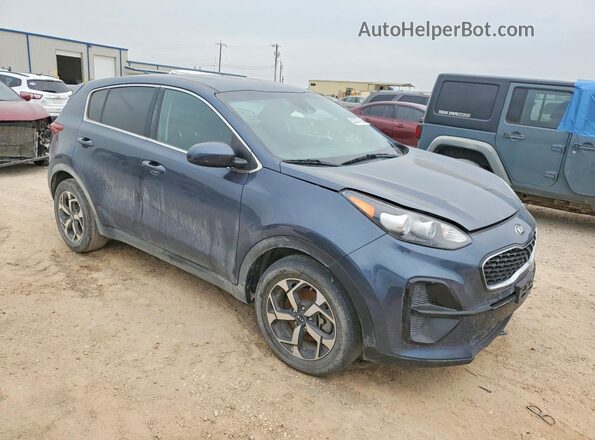KNDPM3AC7N7992083 2022 KIA SPORTAGE Синий Передняя правая четверть
