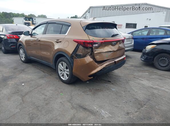 KNDPM3AC8H7042948 2017 KIA SPORTAGE Champagne Задняя левая четверть