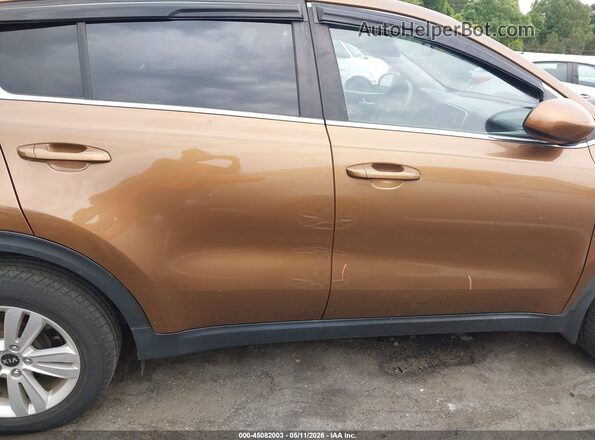KNDPM3AC8H7042948 2017 KIA SPORTAGE Champagne Вид задней части салона