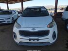 2017 Kia Sportage Lx White vin: KNDPM3AC8H7171580