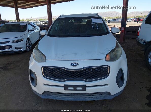 KNDPM3AC8H7171580 2017 KIA SPORTAGE White Widok z przodu