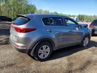 2017 Kia Sportage Lx Gray vin: KNDPM3AC8H7213889