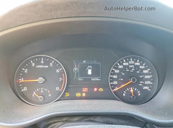 KNDPM3AC8H7213889 2017 KIA SPORTAGE Gray Vista del cuadro de instrumentos