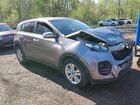 2017 Kia Sportage Lx Gray vin: KNDPM3AC8H7213889
