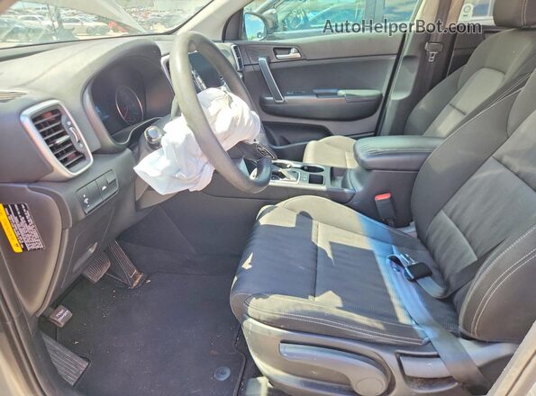 KNDPM3AC8L7746933 2020 KIA SPORTAGE Серый Вид салона спереди
