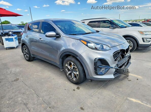 KNDPM3AC8L7746933 2020 KIA SPORTAGE Серый Передняя правая четверть