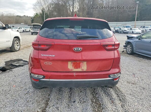 KNDPM3AC8L7807861 2020 KIA SPORTAGE Red Widok z tyłu