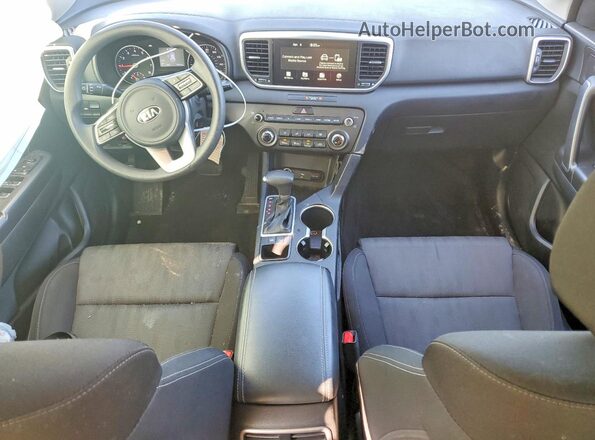 KNDPM3AC9L7719496 2020 KIA SPORTAGE White Вид панелі приладів