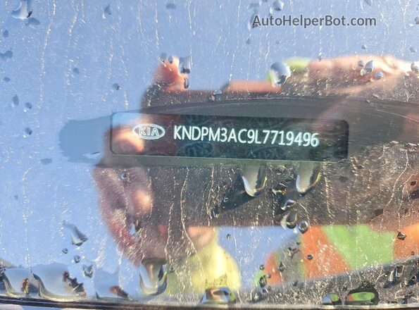 KNDPM3AC9L7719496 2020 KIA SPORTAGE White Вид наклейки з VIN-кодом
