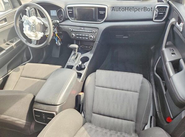 KNDPM3AC9L7731471 2020 KIA SPORTAGE White Dashboard view