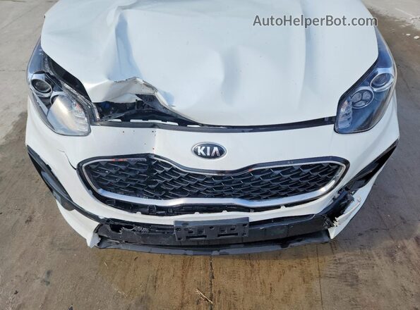 KNDPM3AC9L7731471 2020 KIA SPORTAGE White Rear interior view