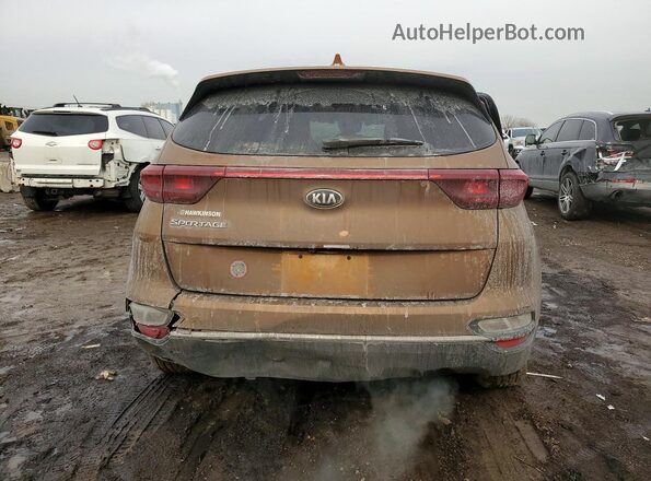 KNDPM3AC9L7755849 2020 KIA SPORTAGE Brown Rear view