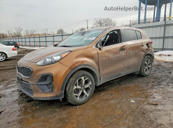 KNDPM3AC9L7755849 2020 KIA SPORTAGE Brown Front left