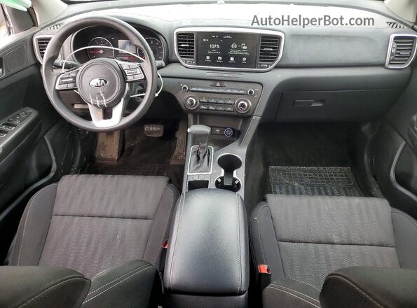 KNDPM3AC9L7755849 2020 KIA SPORTAGE Brown Dashboard view