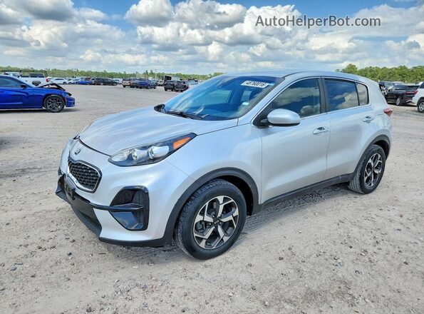KNDPM3AC9N7966083 2022 KIA SPORTAGE Серебряный Передняя левая четверть