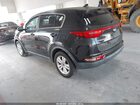 2017 Kia Sportage Lx Черный vin: KNDPM3ACXH7118220