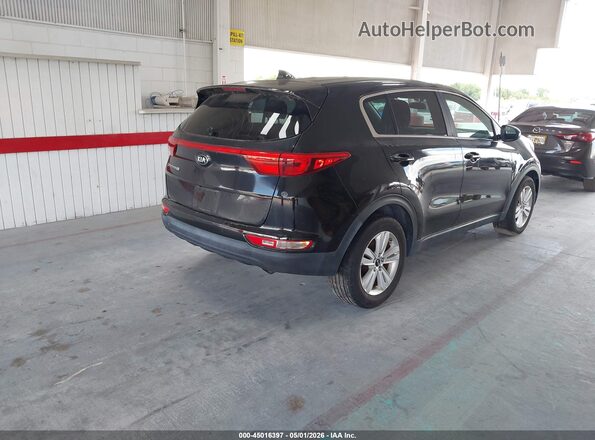 KNDPM3ACXH7118220 2017 KIA SPORTAGE Черный Задняя правая четверть