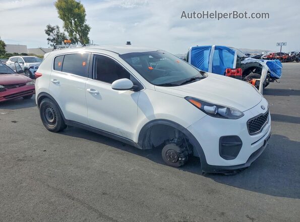 KNDPM3ACXK7596399 2019 KIA SPORTAGE Белый Передняя правая четверть