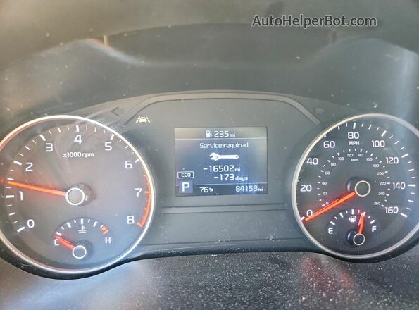 KNDPM3ACXM7938002 2021 KIA SPORTAGE Белый Вид щитка приборов