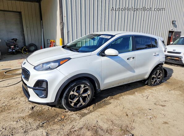 KNDPM3ACXM7938002 2021 KIA SPORTAGE Белый Передняя левая четверть