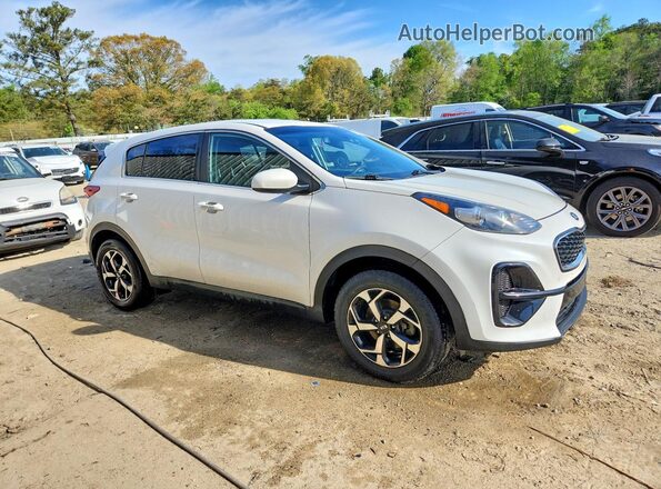 KNDPM3ACXM7938002 2021 KIA SPORTAGE Белый Передняя правая четверть