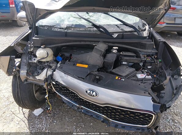 KNDPMCAC0K7494724 2019 KIA SPORTAGE Серый Вид сзади