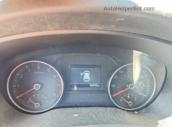 KNDPMCAC0L7726630 2020 KIA SPORTAGE Brown Vista del cuadro de instrumentos