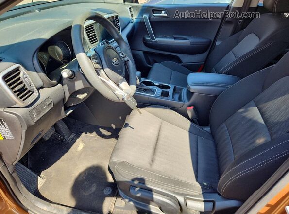 KNDPMCAC0L7726630 2020 KIA SPORTAGE Brown Vista interior delantera