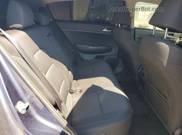 KNDPMCAC0M7869370 2021 KIA SPORTAGE Синий Вид задней части салона