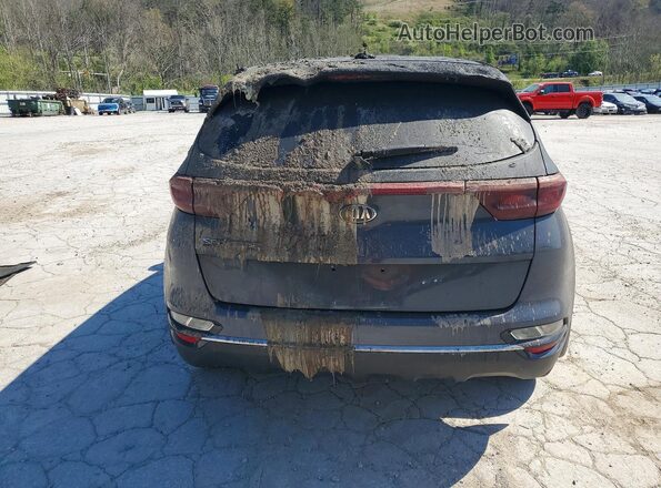 KNDPMCAC0M7869370 2021 KIA SPORTAGE Синий Вид сзади