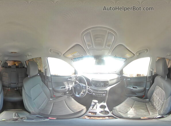 KNDPMCAC0M7869370 2021 KIA SPORTAGE Синий Панорамный вид салона 360°