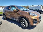 2021 Kia Sportage Lx Коричневый vin: KNDPMCAC0M7922701 Damage: Right Rear Door, Dent(S) W/ Paint Dmg, > 12 Inches