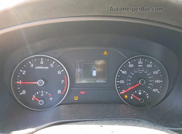 KNDPMCAC1H7078433 2017 KIA SPORTAGE Black Vista del cuadro de instrumentos
