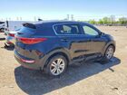 2017 Kia Sportage Lx Black vin: KNDPMCAC1H7078433