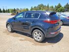 2017 Kia Sportage Lx Black vin: KNDPMCAC1H7078433