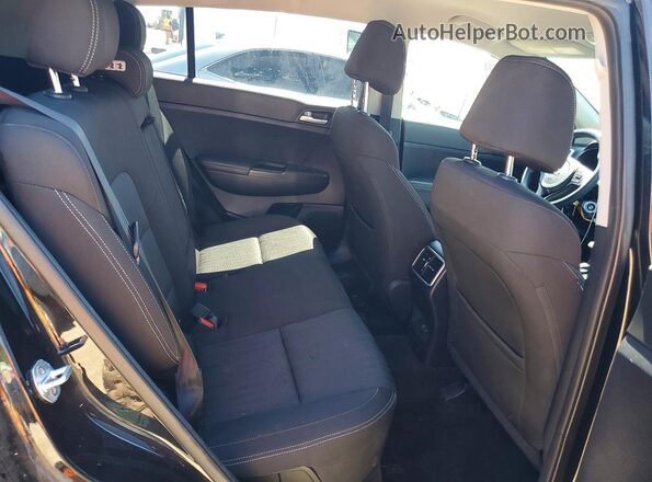 KNDPMCAC1H7078433 2017 KIA SPORTAGE Black Vista de los asientos traseros