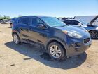 2017 Kia Sportage Lx Black vin: KNDPMCAC1H7078433