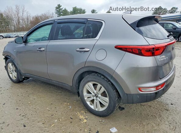 KNDPMCAC1J7439228 2018 KIA SPORTAGE Серый Задняя левая четверть