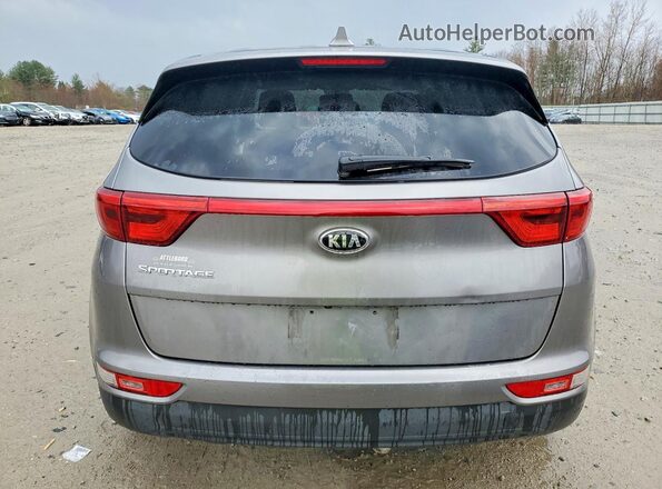 KNDPMCAC1J7439228 2018 KIA SPORTAGE Серый Вид сзади
