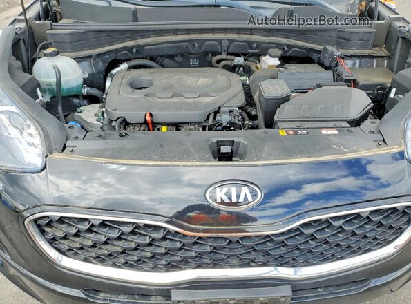 KNDPMCAC1L7714213 2020 KIA SPORTAGE Черный Вид задней части салона