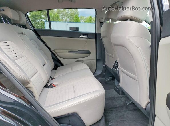 KNDPMCAC1L7714213 2020 KIA SPORTAGE Черный Вид задних сидений