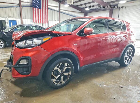 KNDPMCAC1L7803330 2020 KIA SPORTAGE Red Vista tres cuartos delantera izquierda