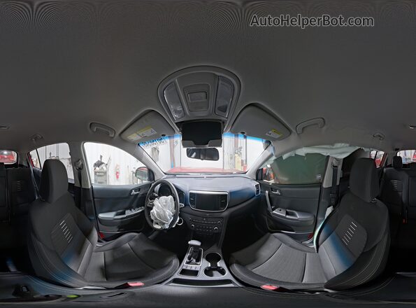 KNDPMCAC1L7803330 2020 KIA SPORTAGE Red Vista interior de 360 grados