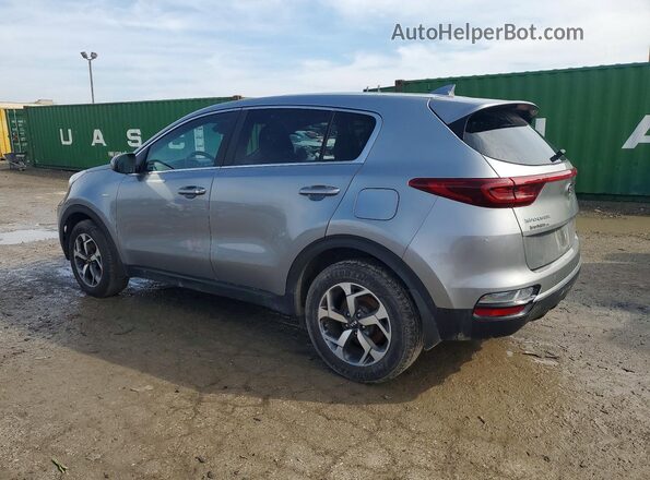 KNDPMCAC1N7968894 2022 KIA SPORTAGE Серебряный Задняя левая четверть