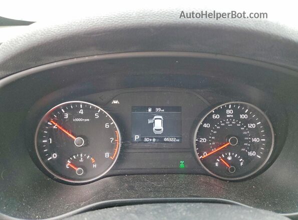 KNDPMCAC1N7968894 2022 KIA SPORTAGE Серебряный Вид щитка приборов