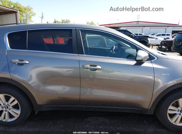 KNDPMCAC2H7158551 2017 KIA SPORTAGE Gray Vista interior trasera