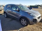 2018 Kia Sportage Lx Gray vin: KNDPMCAC2J7438105